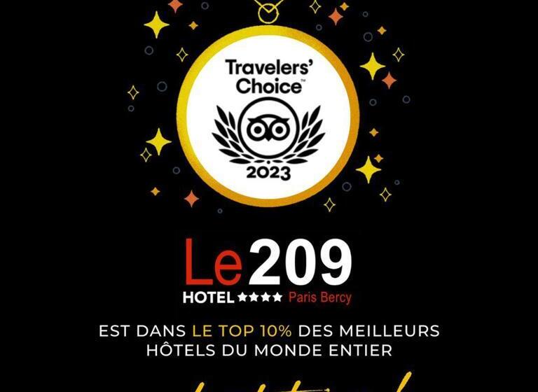 コネクティングルーム（家族用）。, Hôtel Le 209 Paris Bercy
