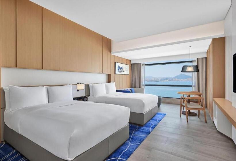 Номер Deluxe Вид на Море, Courtyard By Marriott Xiamen