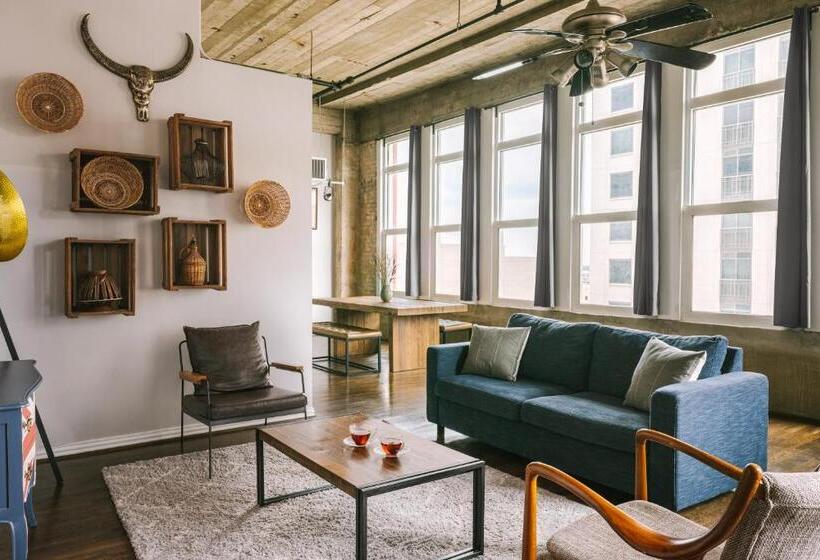 آپارتمان 2 خوابه, Reside Houston Downtown, A Wyndham Residence