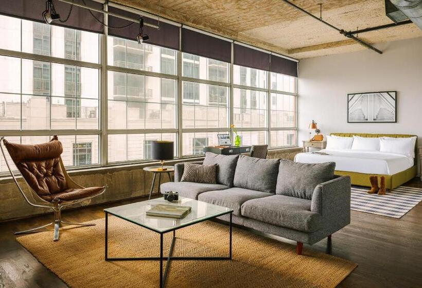 آپارتمان 1 خوابه, Reside Houston Downtown, A Wyndham Residence