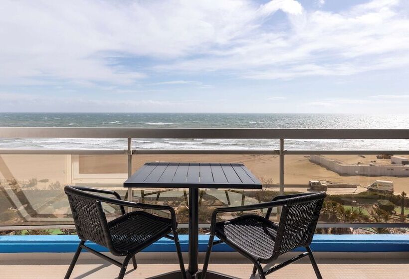 اتاق راحتی با چشم‌انداز دریا, Best Western Plus Hotel Canet Plage