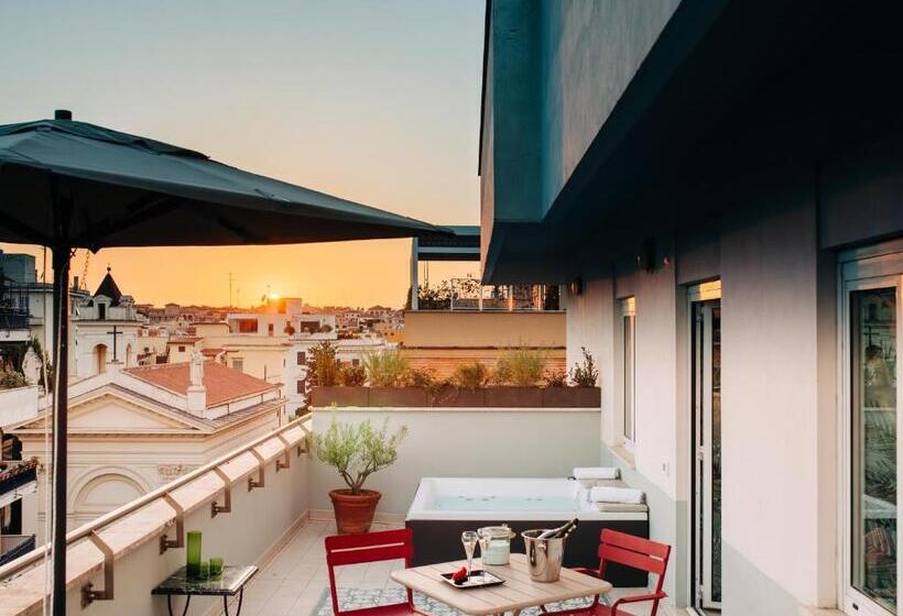 اتاق لوکس با وان آب گرم, Mercure Roma Corso Trieste