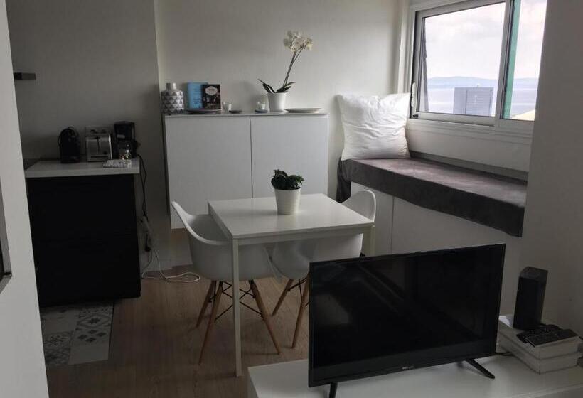 آپارتمان 1 خوابه با چشم‌انداز دریا, Appartement Design Iv   Port Du Rosmeur   Douarnenez