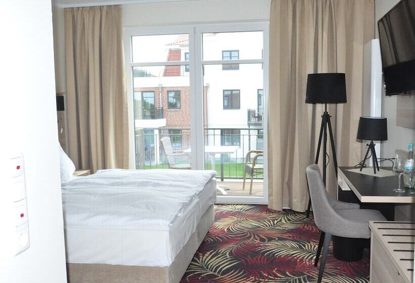 غرفة قياسية مزوَّدة بشُرفة, Avalon Hotel Bellevue