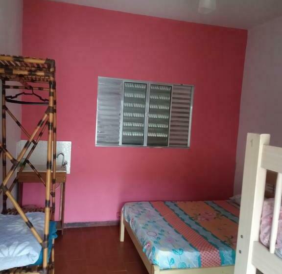 패밀리 룸 공용 욕실, Hostel Beira Mar