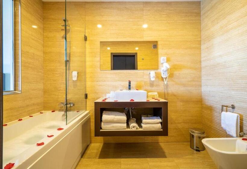 اتاق لوکس با وان آب گرم, De Ilhavo Plaza & Spa