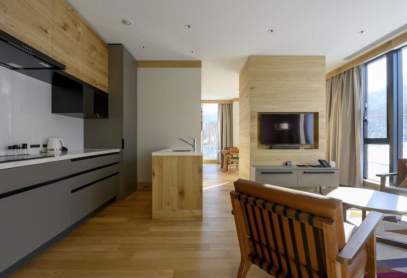 Апартаменты Deluxe 3 Спальни, Yu Kiroro, Ski In Ski Out Luxury Residences