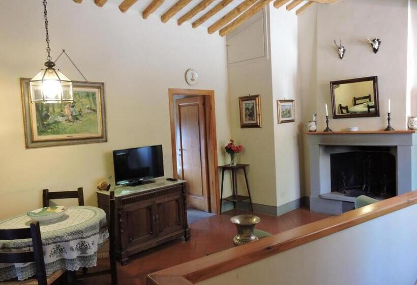 침실 2개 아파트, Agriturismo Montereggi