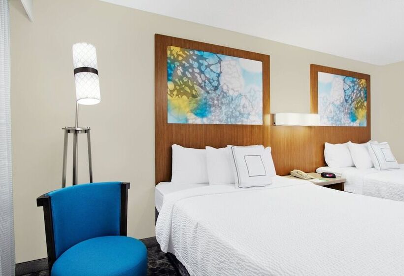 חדר סטנדרט שתי מיטות זוגיות, Courtyard By Marriott Cocoa Beach Cape Canaveral