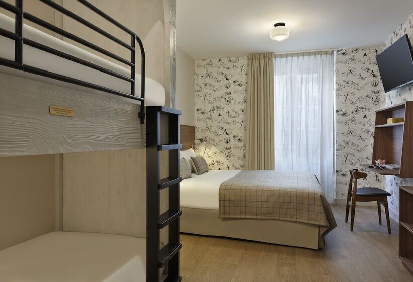 اتاق استاندارد چهار تخته, Maison Barbillon Grenoble