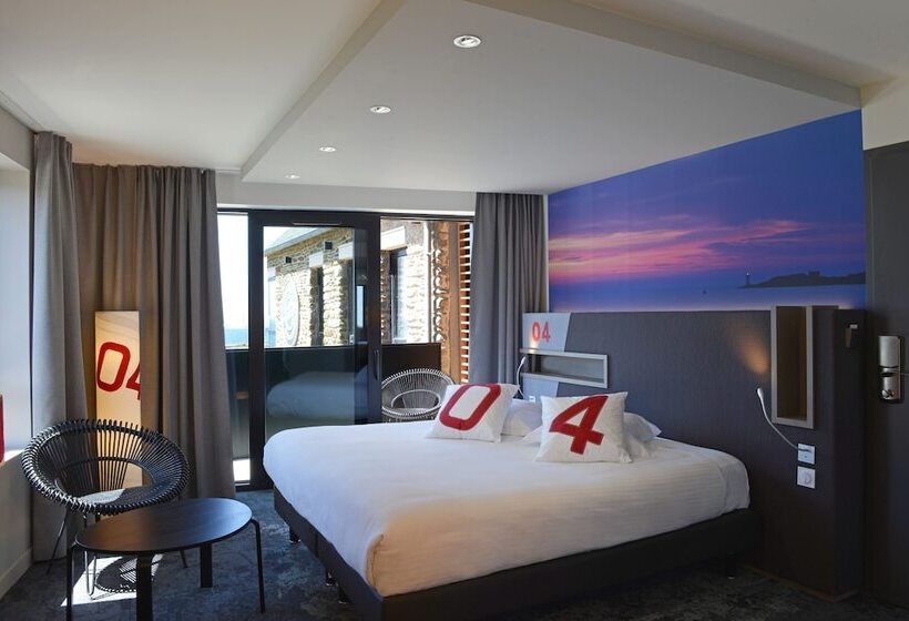 带海景的标准房, Hostellerie De La Pointe Saint Mathieu   Spa & Restaurant