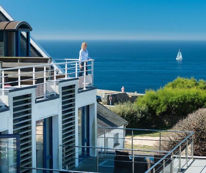 带海景的标准房, Hostellerie De La Pointe Saint Mathieu   Spa & Restaurant