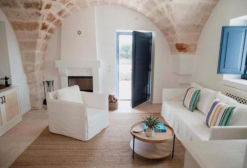 ویلای 1 خوابه با چشم‌انداز باغ, Masseria Calderisi