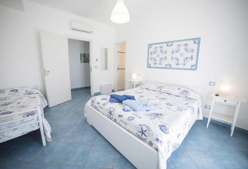 اتاق لوکس با چشم‌انداز دریا, B&b Il Capitano