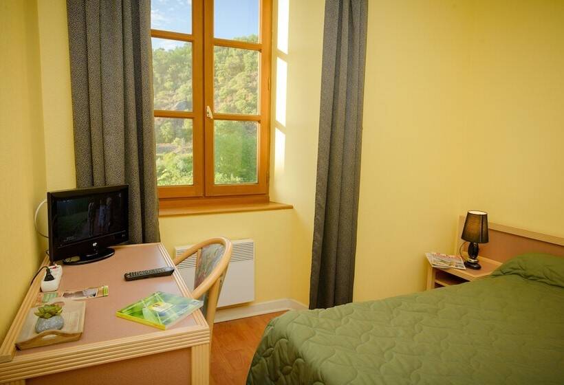 Quarto Estandar, Logis Hôtels   Hostellerie Des Lauriers   Hôtel Et Restaurant