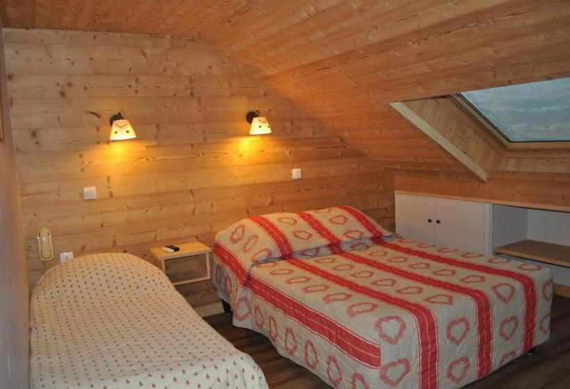 اتاق استاندارد چهار تخته, Hôtel Et Appart'hôtel De L'hermitage