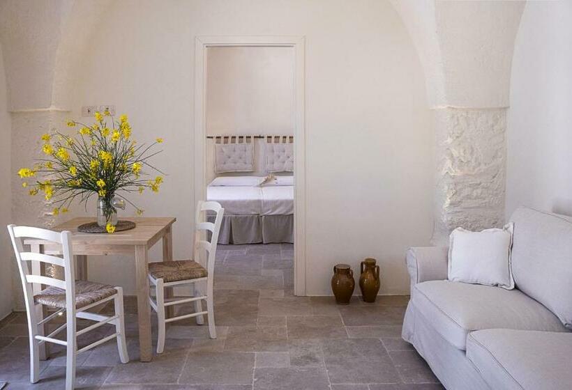 آپارتمان 1 خوابه با چشم‌انداز باغ, Masseria Capece