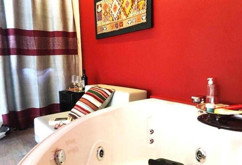 标准间带漩涡浴缸, Locanda Sette Fate Spa E Solarium