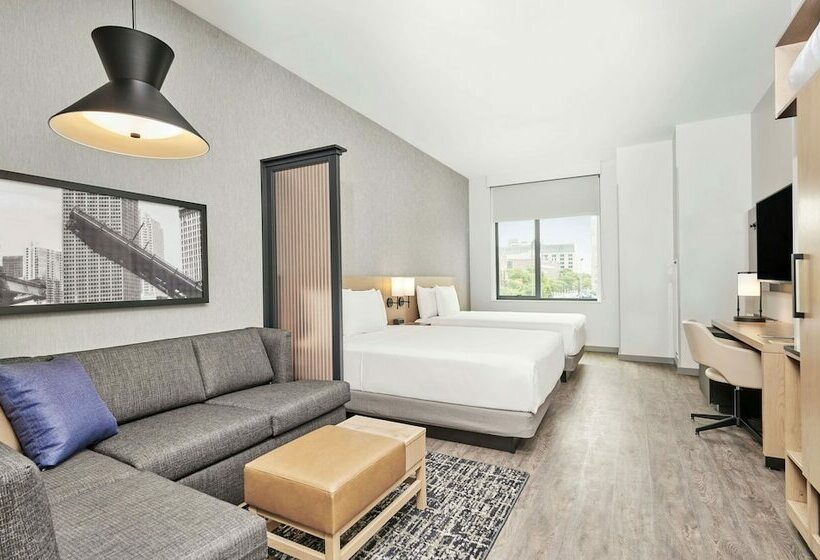 Quarto Standard 2 Camas Casal, Hyatt Place Chicago Medical/university District