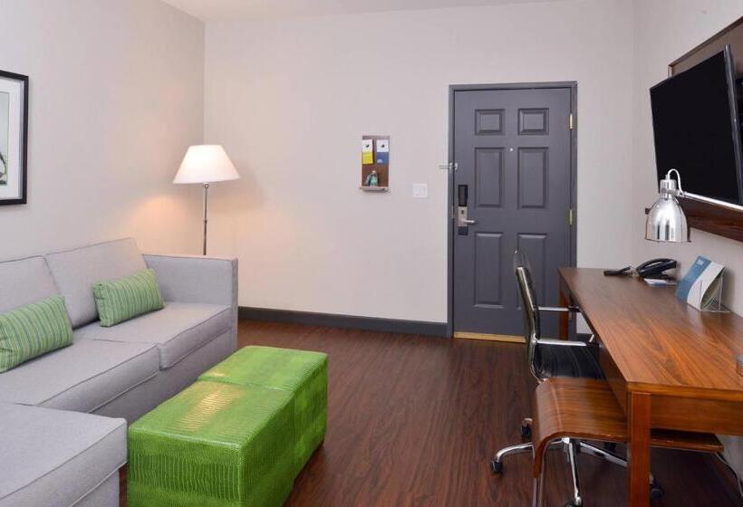 带大床的套房, Four Points By Sheraton Mount Prospect O’hare