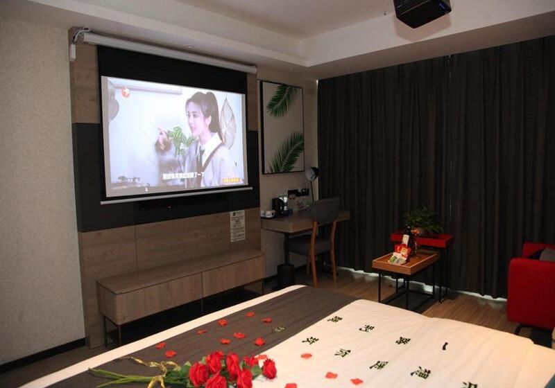 디럭스 룸, Thank Inn Plus Hotel Mianyang Normal University