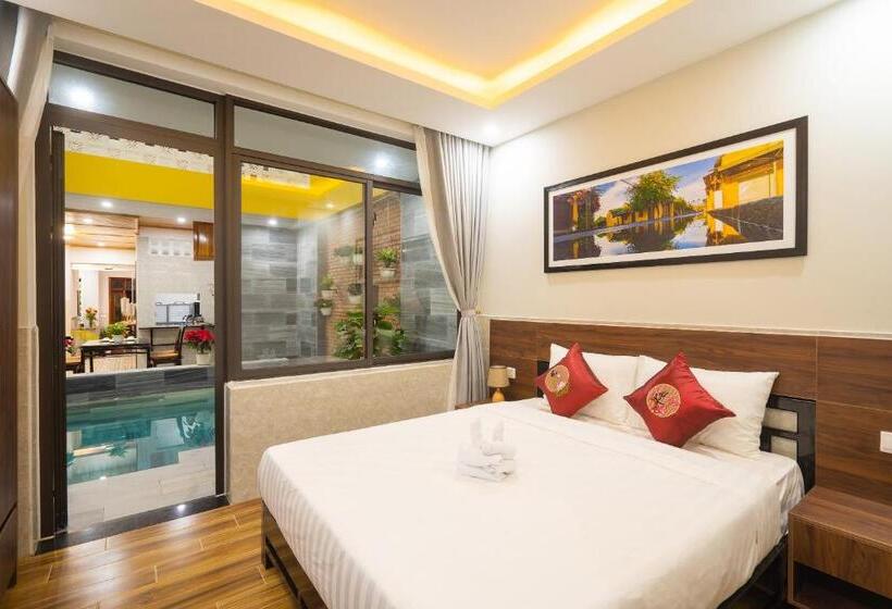 اتاق لوکس با چشم‌انداز استخر, The Lit Villa Hoi An