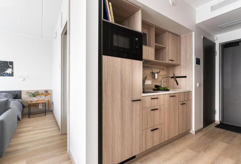 استودیو استاندارد با تراس, ülemiste City Residences