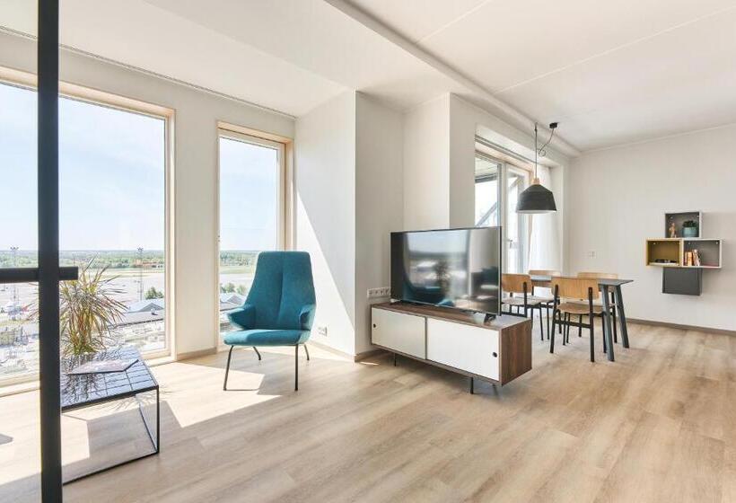 آپارتمان 1 خوابه با بالکن, ülemiste City Residences
