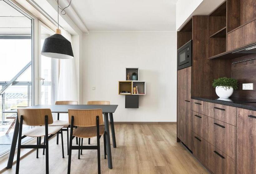 آپارتمان 1 خوابه با تراس, ülemiste City Residences