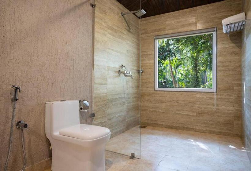 سوییت با چشم‌انداز باغ, Stone Wood Nature Resort, Gokarna
