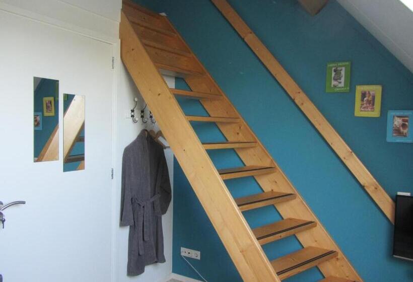 带共用浴室的标准房间, B&b Onder Ons Riet