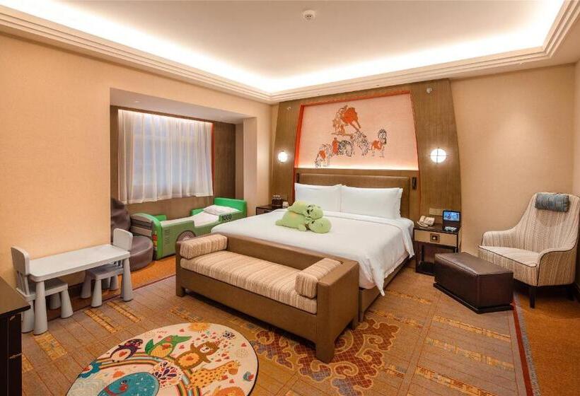 اتاق لوکس خانوادگی, Chengdu Tibetan Hotel Free Welcome Tibetan Tea