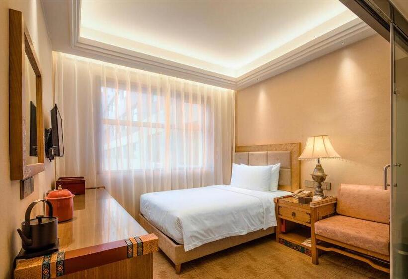 اتاق استاندارد یک نفره, Chengdu Tibetan Hotel Free Welcome Tibetan Tea