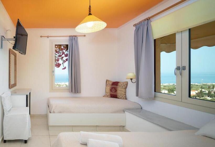 آپارتمان 1 خوابه با چشم‌انداز دریا, Korifi Apts & Std Adults Only