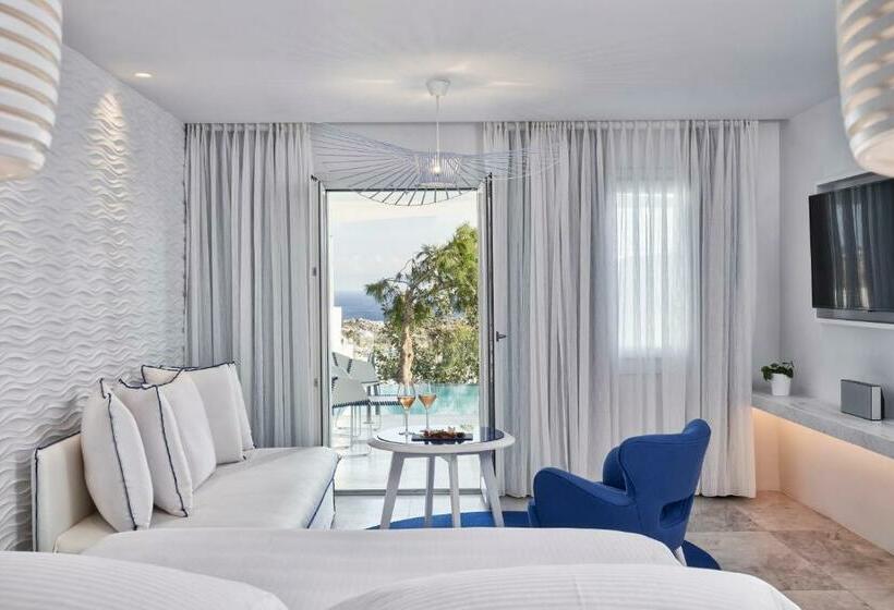 Suite with Pool, Myconian Ambassador Relais & Chateaux
