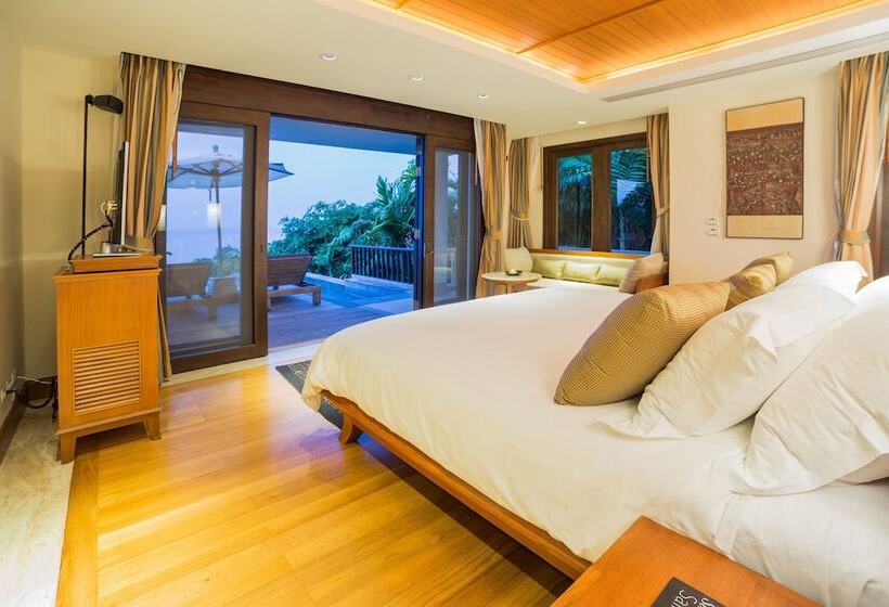 ویلای 1 خوابه با چشم‌انداز دریا, Trisara Villas & Residences Phuket