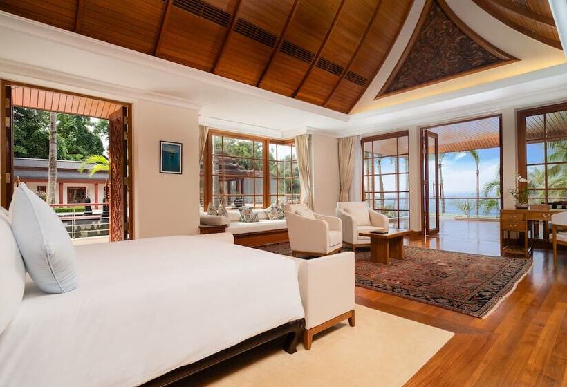 اتاق استاندارد با چشم‌انداز دریا, Trisara Villas & Residences Phuket
