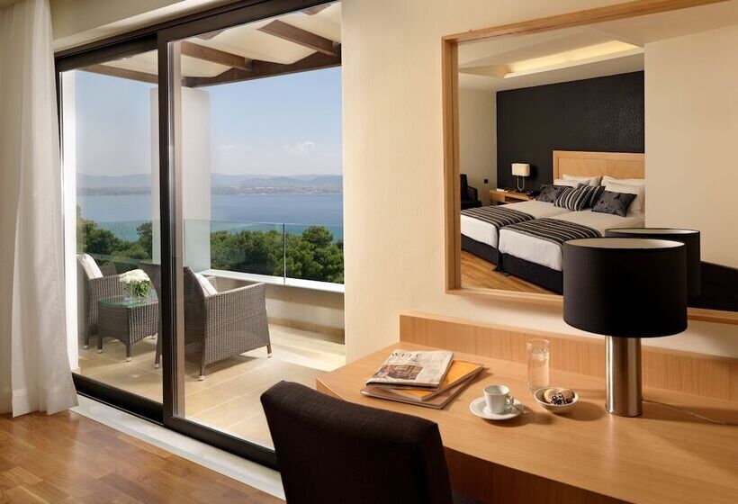 Номер Deluxe Вид на Море, Wyndham Loutraki Poseidon Resort