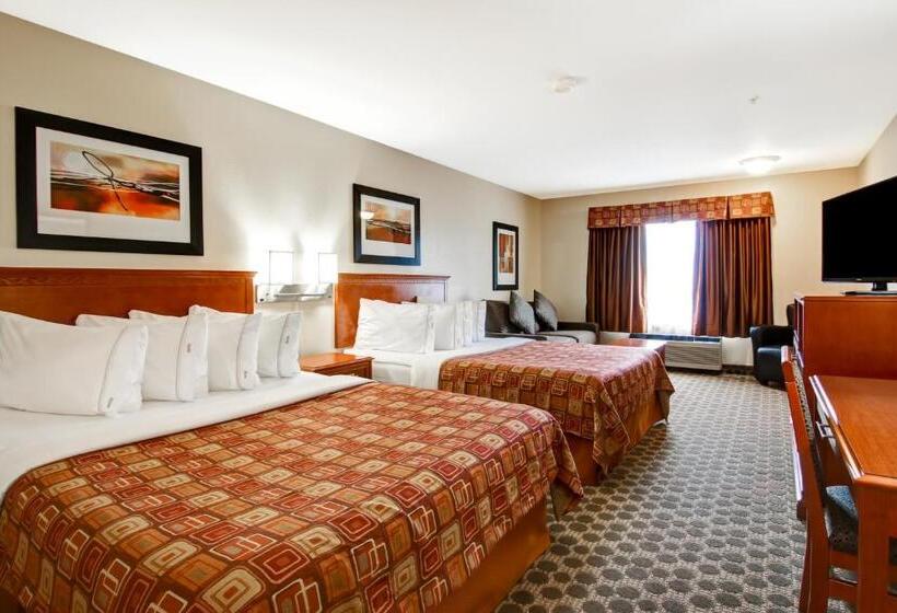 Номер Стандарт 2 Двуспальные Кровати, Canalta Rocky Mountain House