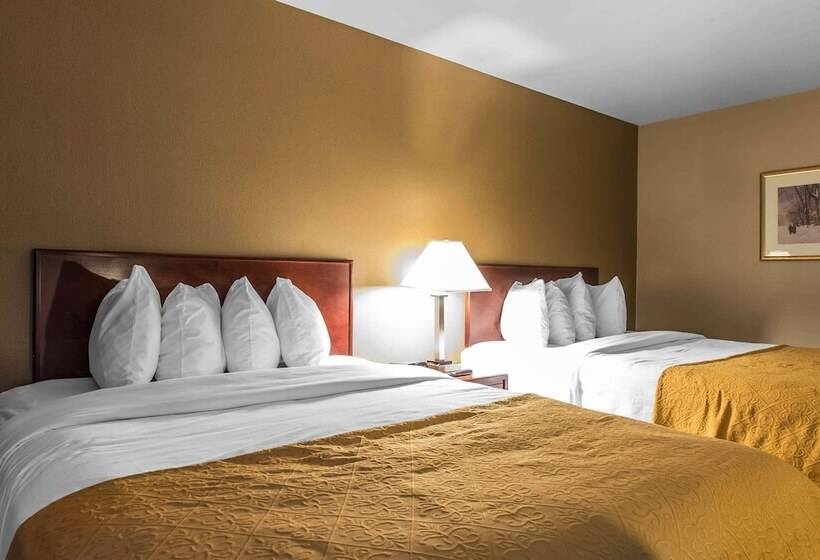 ２ダブルベッドのスタンダードルーム, Ramada Plaza By Wyndham Montreal