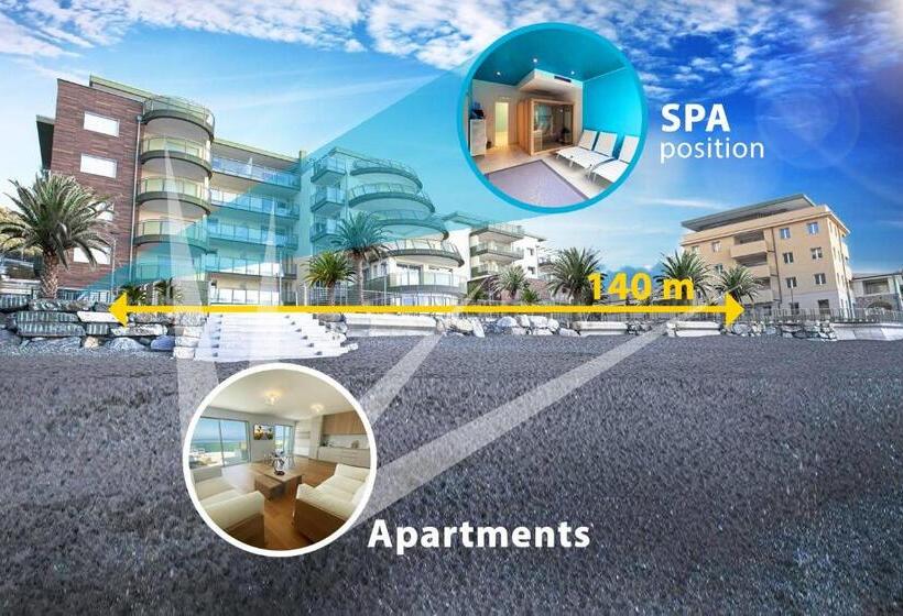 Апартаменты 1 Спальня Вид на Море, Gli Scogli Luxury Residence
