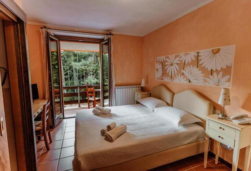 Comfort room with mountain view, Vallicciola Nature