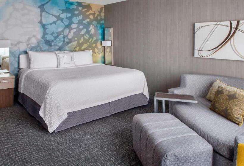 اتاق استاندارد با تخت بزرگ برای معلولان, Courtyard Charlotte City Center