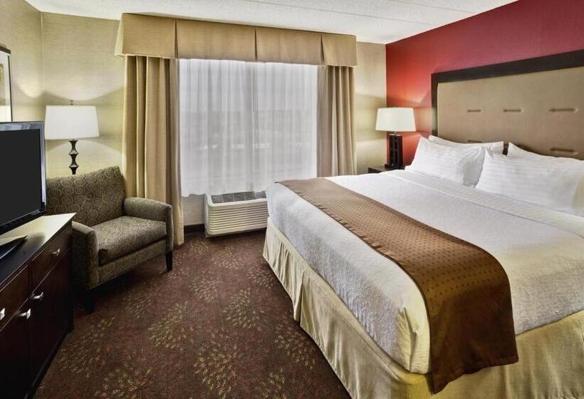 キングサイズベッドのスタンダードルーム, Holiday Inn Hotel & Suites Chicago Northwest   Elgin, An Ihg