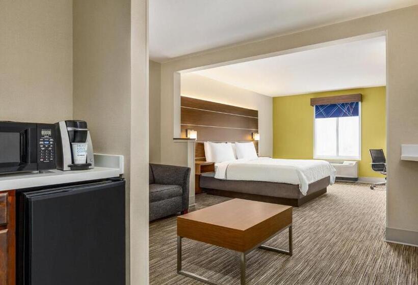 스위트 킹사이즈 침대, Holiday Inn Express & Suites Philadelphia   Mt Laurel, An Ihg