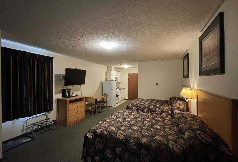 Номер Стандарт 2 Двуспальные Кровати, Circle 6 Motel