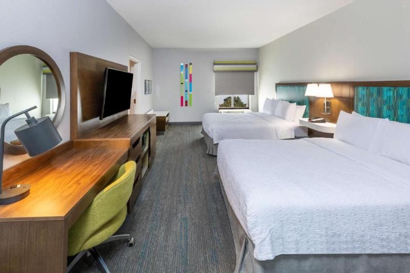 اتاق استاندارد با تخت بزرگ, Hampton Inn & Suites Tulsa Woodland Hills 71st Memorial