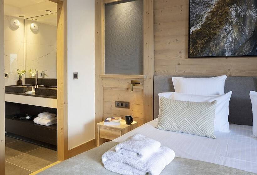 Номер Deluxe, Mgm Hôtels & Résidences   Hôtel Alpen Lodge