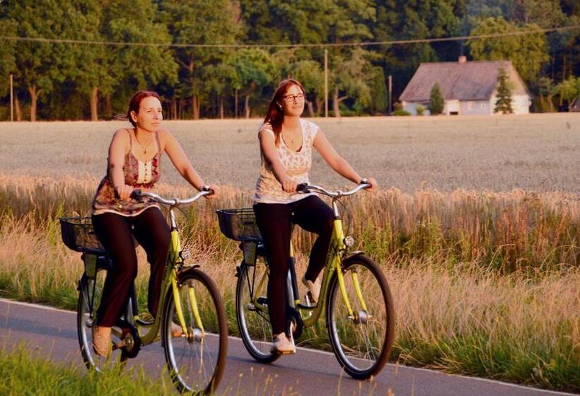 آپارتمان 1 خوابه با تراس, Am Waldrand Spreewald