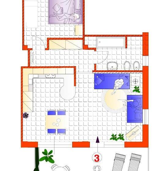 Apartamento Superior 1 Dormitório, Residence Villa Al Lido